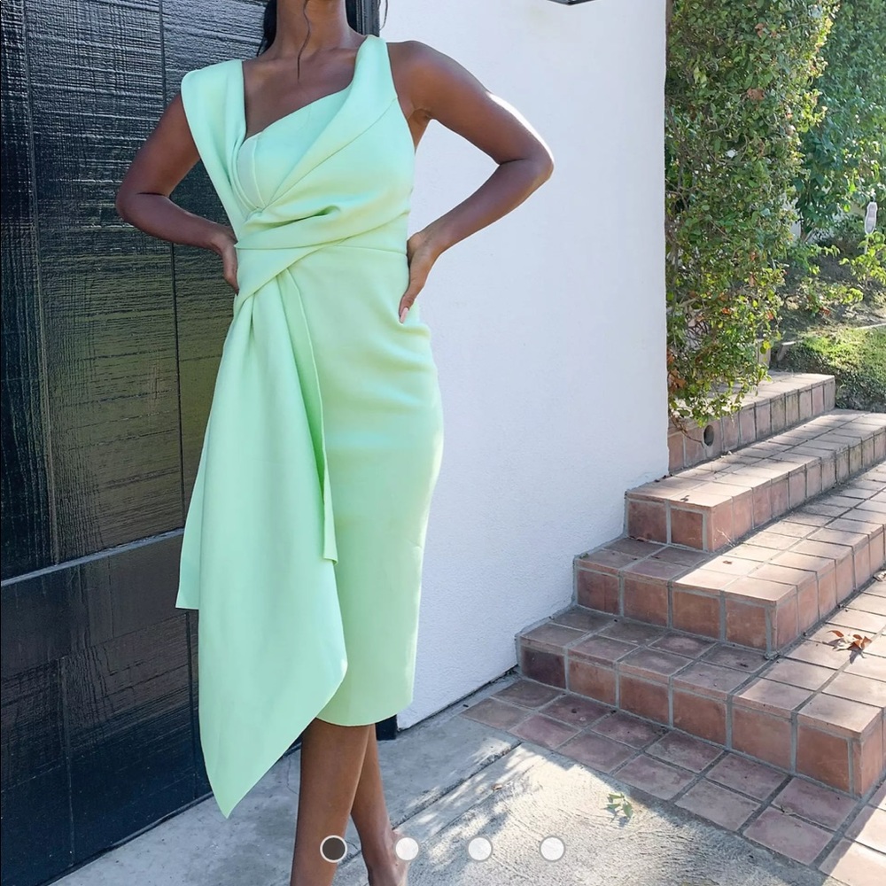 Asos scuba material dress